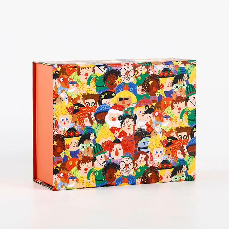 Magnetische geschenkverpakking met flip-top